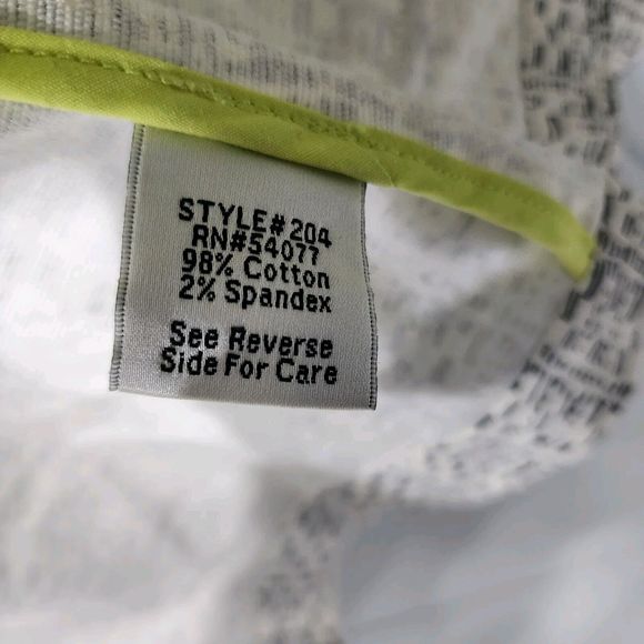 Carol Anderson Blazer Jacket Womens Size 2 White Black Trim Career Button Front - Picture 8 of 11